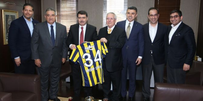 Vali Vasip Şahin’den, Aziz Yıldırım’a Ziyaret