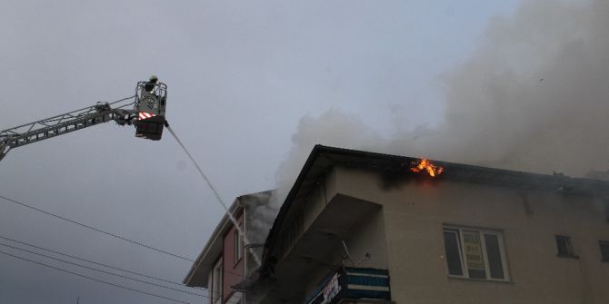 Çorum’da Korkutan Yangın