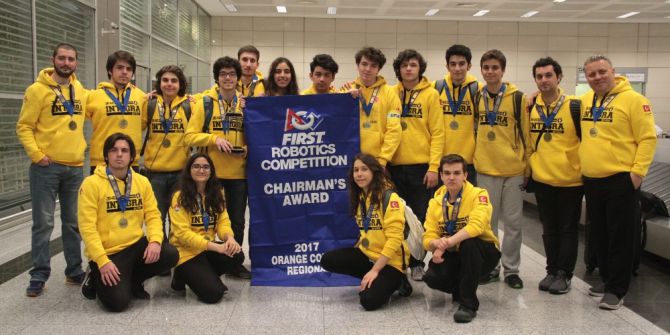 Abd’de Robot Yarışmasına Katılan Türk Öğrencilerden Büyük Başarı