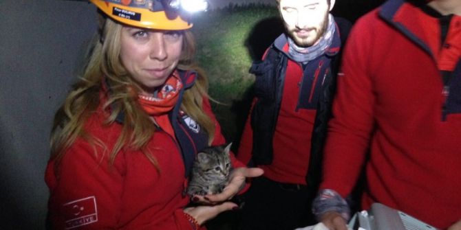 Su Borusunda Mahsur Kalan 4 Yavru Kedi Kurtarıldı