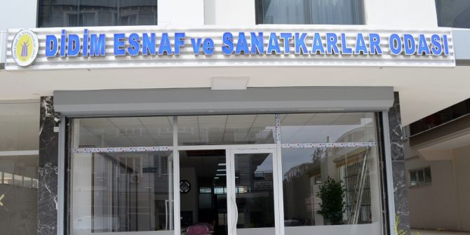 Didim Esnaf Odası Yeni Yerine Taşınıyor