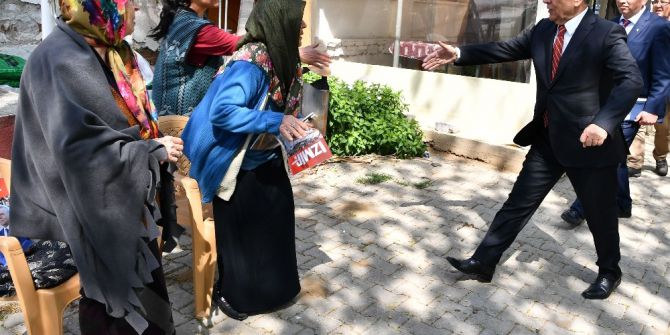 Başkan Kocaoğlu, Köy Ve Mahalle Gezilerine Devam Ediyor