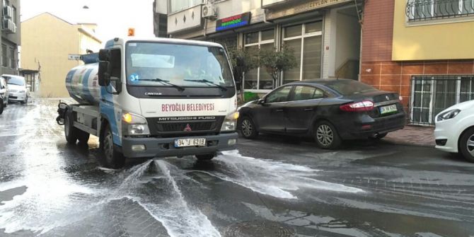 Beyoğlu’nda Bahar Temizliği
