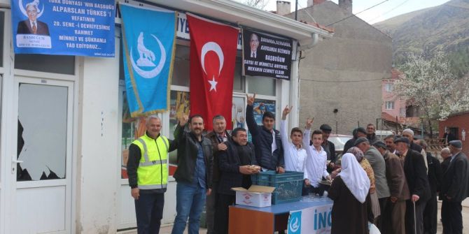 Merhum Alparslan Türkeş İnönü’de De Anıldı
