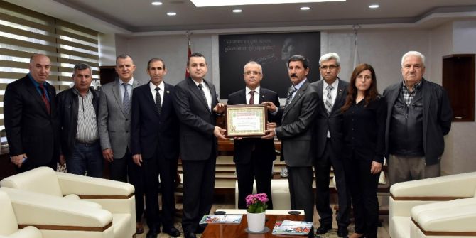 Şehit Ve Gaziler Derneği’nden Başkan Kayda’ya Teşekkür