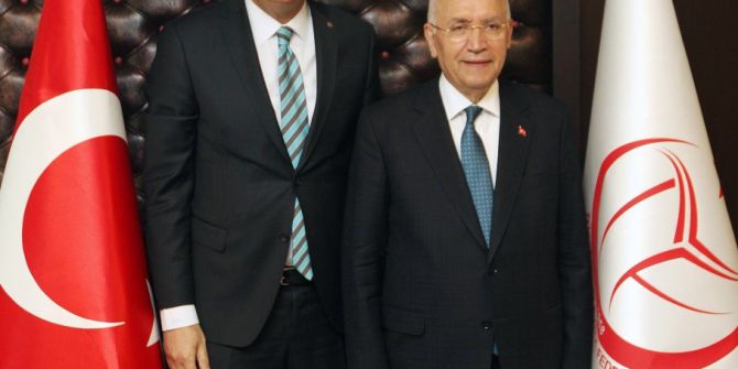 Yaşar, Voleybol Federasyonu’nu Ziyaret Etti