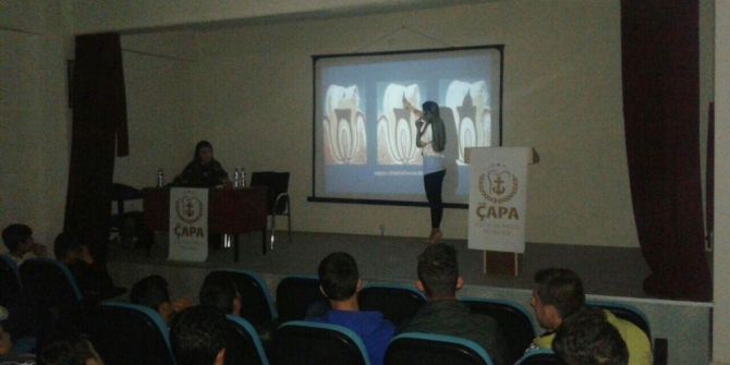 Öğrencilere Ağız Ve Diş Sağlığı Konferansı