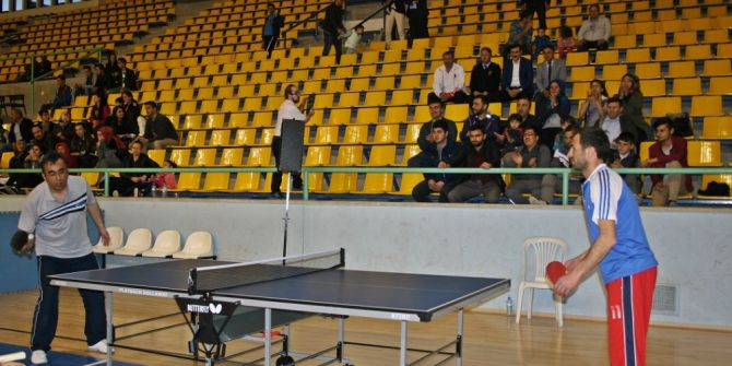 Sungurlu’da Masa Tenisi Turnuvası