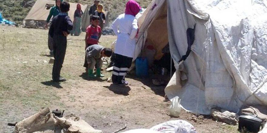 Sağlık Ekipleri At Sırtında Doğum Hastasına Ulaştı