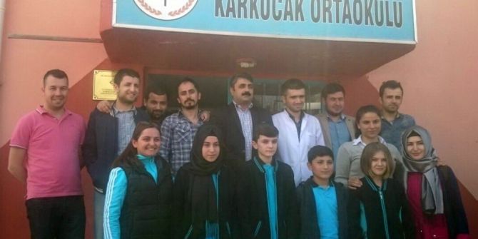 Vezirköprü’de Ortaokullar Bilgi İçin Yarıştı