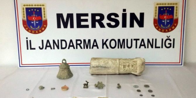 Tarsus’ta Bir Evde 24 Adet Tarihi Eser Ele Geçirildi