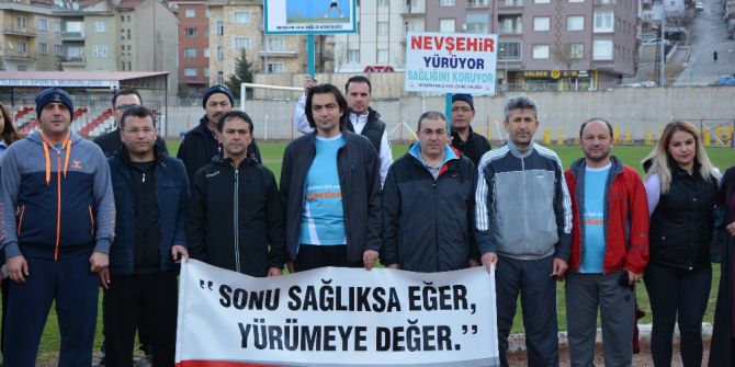 Nevşehir’de Dünya Sağlık Günü Yürüyüşü Düzenlendi