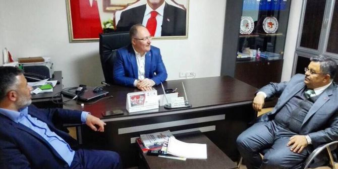 Başkan Yağcı Ve Milletvekili Bilgin Referandum Çalışmalarını Değerlendirdi