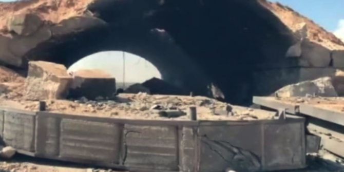 Abd’nin Vurduğu Üssün Görüntüleri Yayınlandı