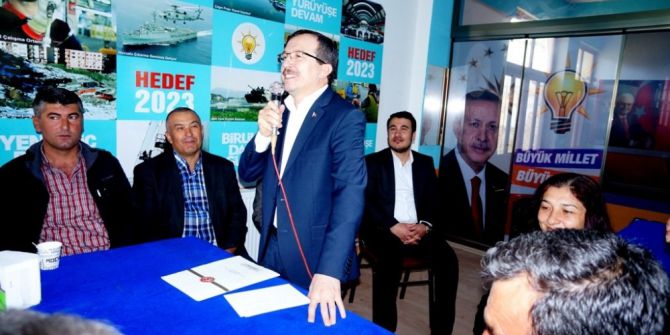 Ak Parti’li Aydemir Sarıgöl’de ’Evet’i Anlattı