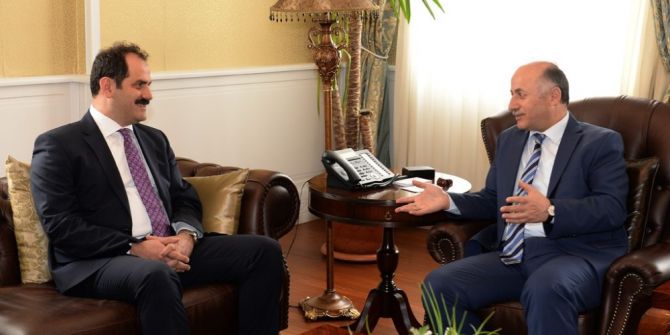 Gıda Tarım Ve Hayvancılık Bakanlığı Müsteşarı Yazıcı, Vali Azizoğlu’nu Ziyaret Etti