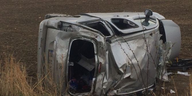 Yemin Törenine Giderken Kaza Yaptılar: 6 Yaralı