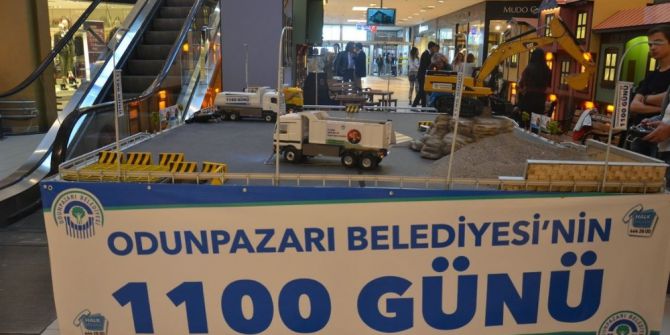 İş Makinelerinin Maketleri Yoğun İlgi Gördü