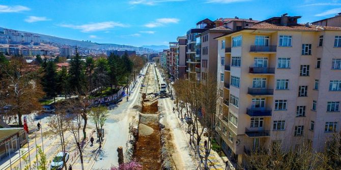 Kanalboyunda Üstyapı Çalışmaları Devam Ediyor