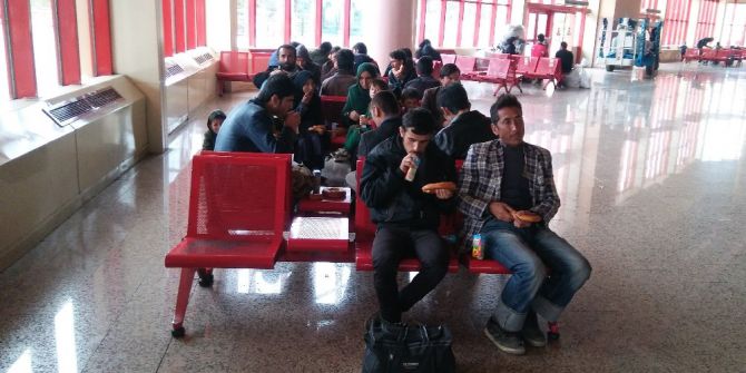 Gaziantep Otogarında 22 Kaçak Göçmen Yakalandı