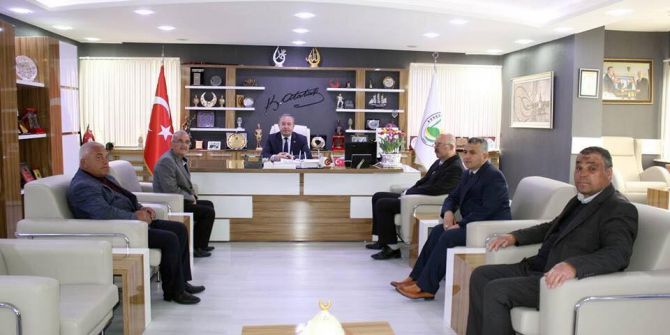 Şehit Aileleri Derneği’nden Başkan Şahiner’e Teşekkür Ziyareti