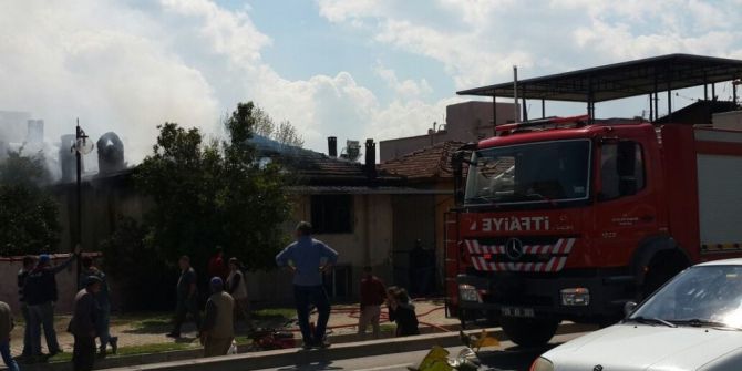 Aydın’da İkamet Yangını