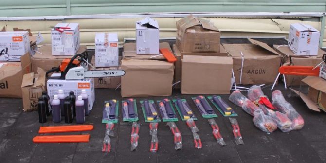 Bitlis’te Fıstık Yetiştiriciliği İçin Malzeme Dağıtımı