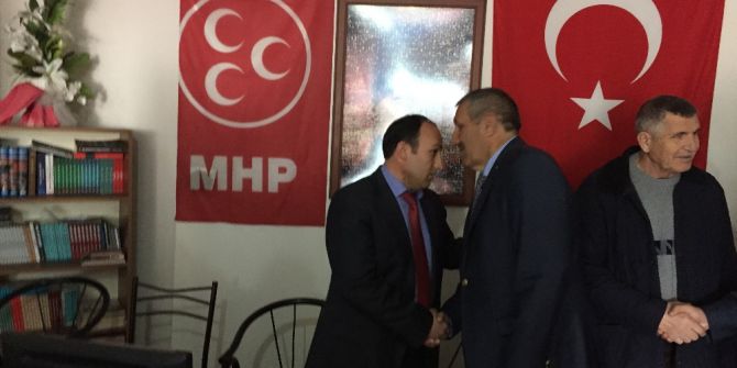 Ak Parti’den Mhp’ye Ziyaret