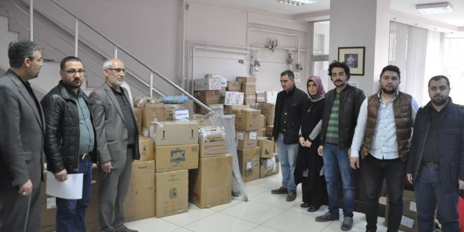 Malatya Eczacılar Odasından Suriye’ye Yardım Eli