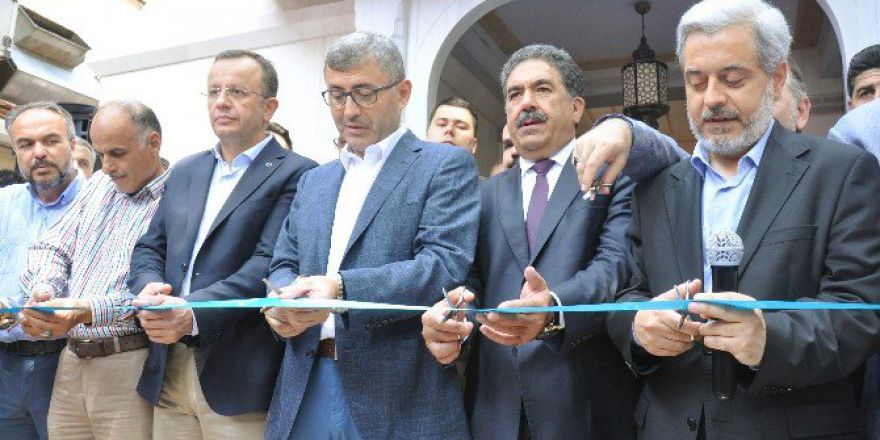 Restorasyonu Tamamlanan Tarihi Hamdullah Paşa Cami İbadete Açıldı