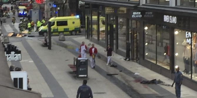 İsveç’te Kamyonla Saldırı