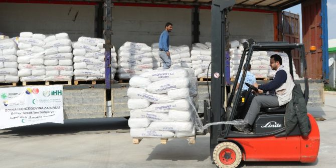 Bosna Hersek’ten Suriye’ye İnsani Yardım