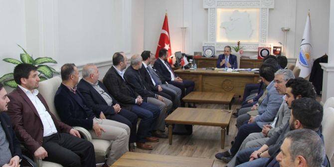 Müsiad Heyetinden Mustafa Yalçın’a Ziyaret