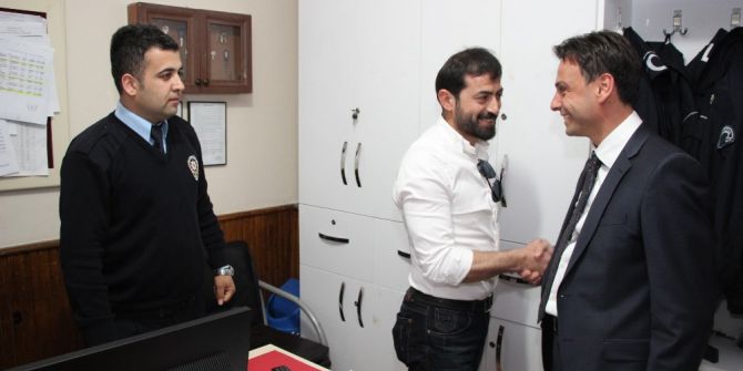 Başkan Koçhan, Chp’li Milletvekiliyle Gerginlik Yaşayan Polisleri Ziyaret Etti