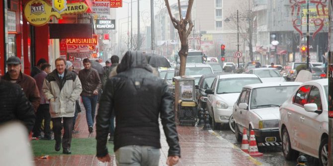 Van’da Nisan Ayında Kar Yağışı