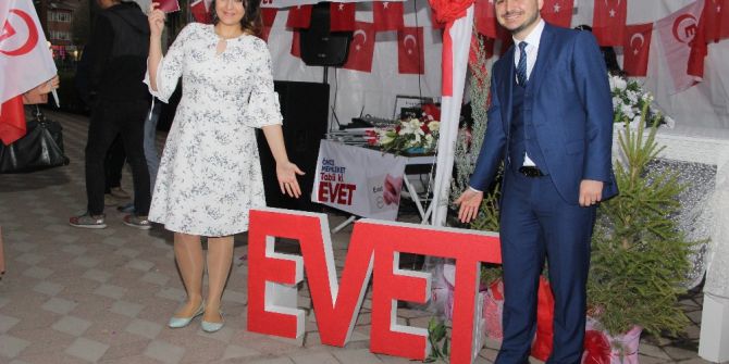 Evet Çadırında Nikah Kıydılar