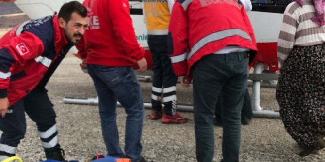 Malatya’da Yıldırımın Çarptığı Çoban Yaralandı