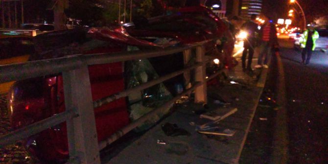 Ankara’da Trafik Kazası