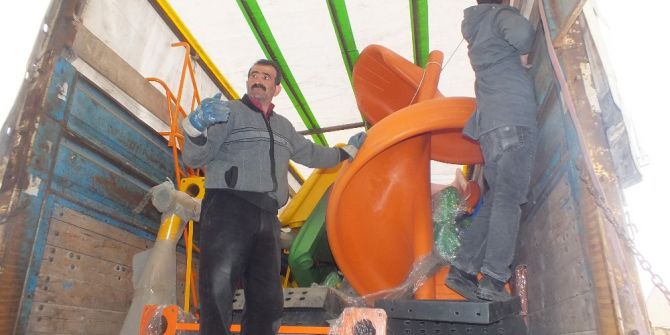 Kardeş Belediyeden Malzeme Desteği