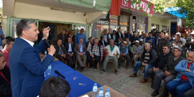 Başkan Uysal, Serik’te