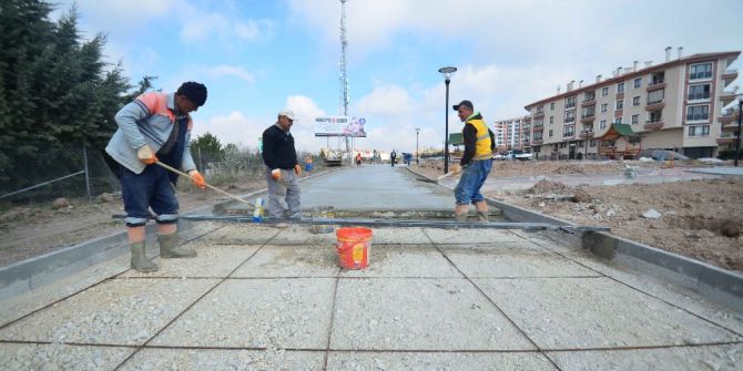 Pursaklar’a 700 Metrelik Bisiklet Yolu