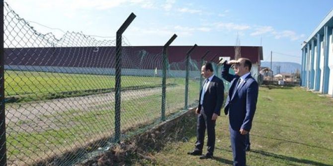 İl Müdürü Yıldız, Spor Tesislerinde İncelemelerde Bulundu