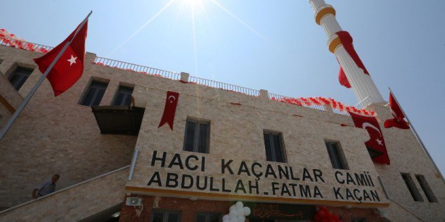 Kaçanlar Camii Törenle Açıldı