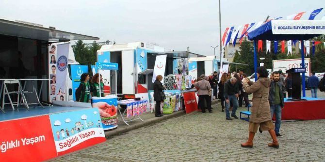 Sekapark’ta Sağlık Sokağı Oluşturuldu