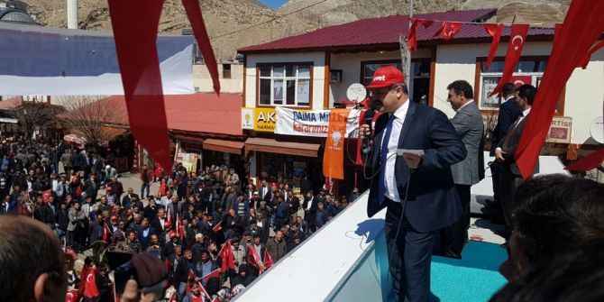 Narmanlılar Milletvekili Deligöz’ü Bağrına Bastı