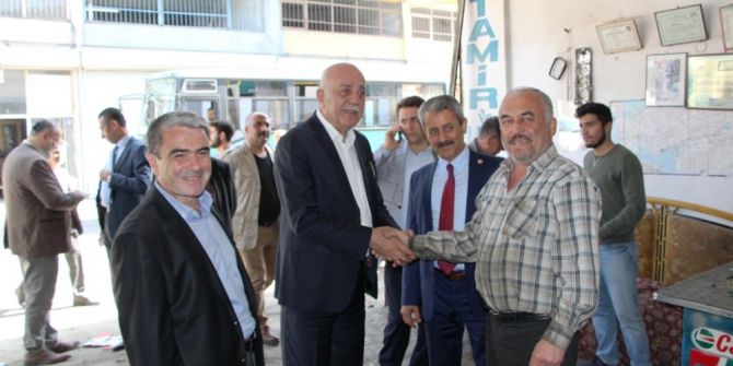 Başkan Seyfi Dingil Esnafa ’Evet’i Anlattı