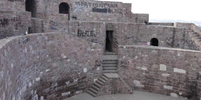 Ankara Kalesi, Sprey Boyalardan Temizlendi