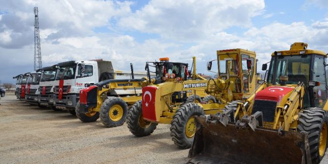 İl Özel İdaresi Çiçekdağı Şantiyesi Açıldı