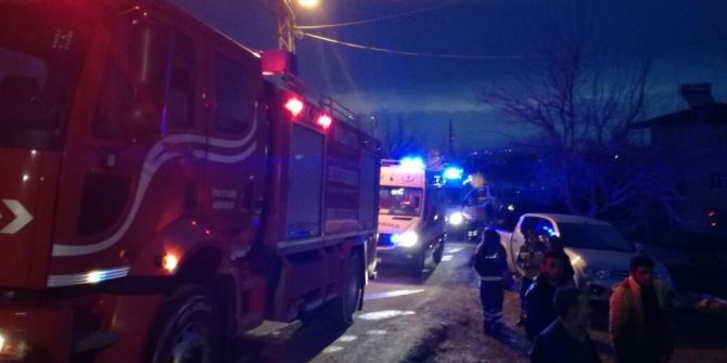 Yeşilyurt’ta Ev Yangını