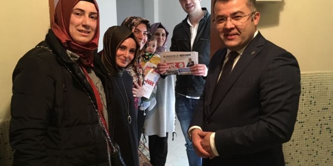 Ak Parti’den Kalıcı Konutlarda Çalmadık Kapı Bırakmadı